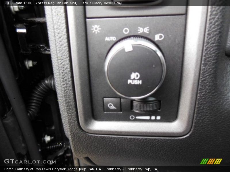 Black / Black/Diesel Gray 2013 Ram 1500 Express Regular Cab 4x4