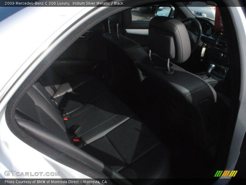 Iridium Silver Metallic / Black 2009 Mercedes-Benz C 300 Luxury