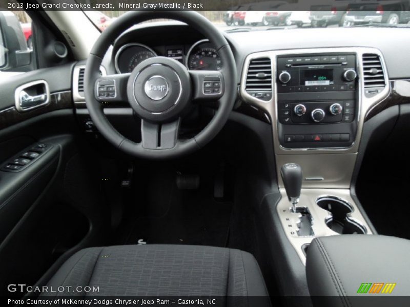 Mineral Gray Metallic / Black 2013 Jeep Grand Cherokee Laredo