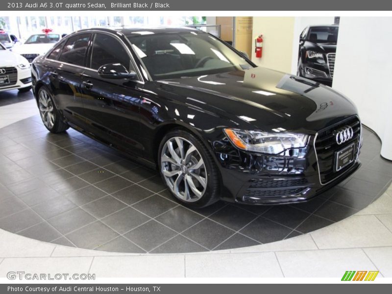 Brilliant Black / Black 2013 Audi A6 3.0T quattro Sedan