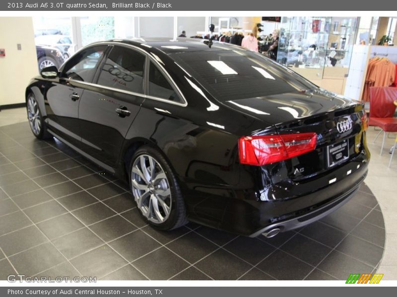 Brilliant Black / Black 2013 Audi A6 3.0T quattro Sedan