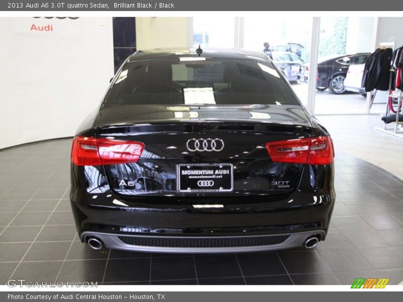 Brilliant Black / Black 2013 Audi A6 3.0T quattro Sedan