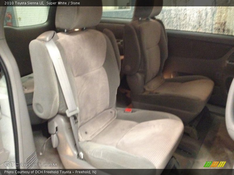 Super White / Stone 2010 Toyota Sienna LE