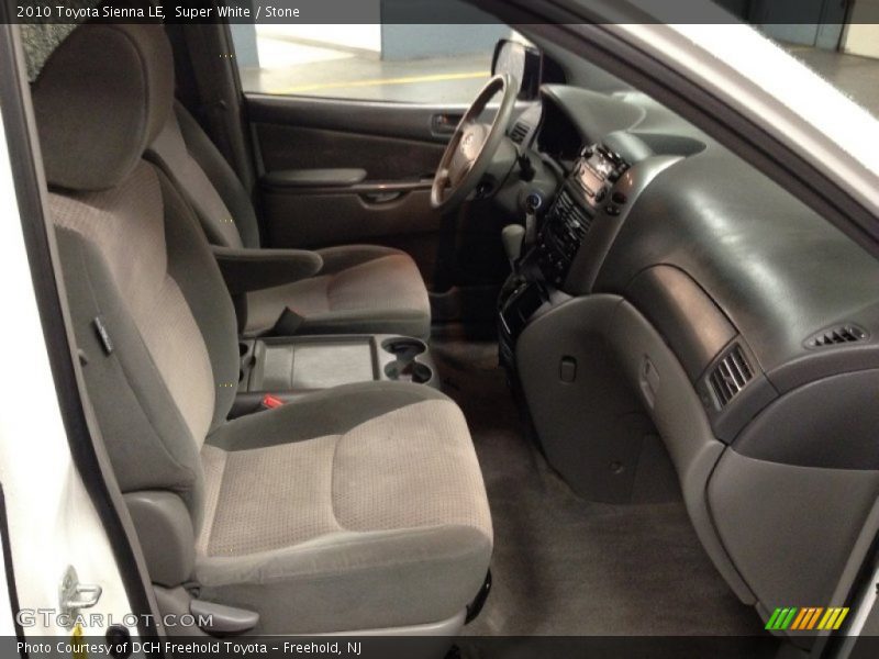 Super White / Stone 2010 Toyota Sienna LE