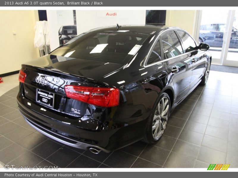 Brilliant Black / Black 2013 Audi A6 3.0T quattro Sedan