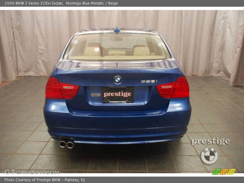 Montego Blue Metallic / Beige 2009 BMW 3 Series 328xi Sedan