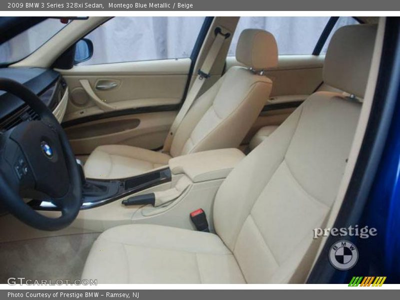 Montego Blue Metallic / Beige 2009 BMW 3 Series 328xi Sedan