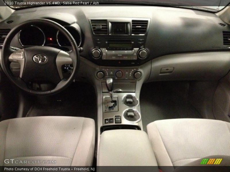 Salsa Red Pearl / Ash 2010 Toyota Highlander V6 4WD