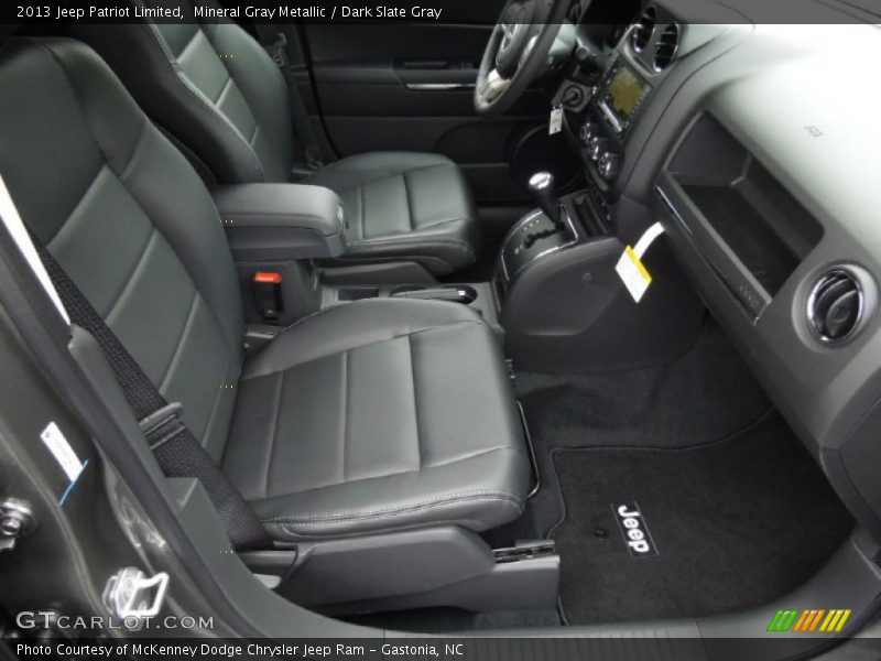 Front Seat of 2013 Patriot Limited