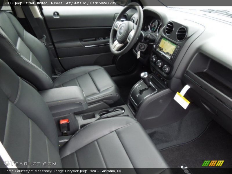  2013 Patriot Limited Dark Slate Gray Interior