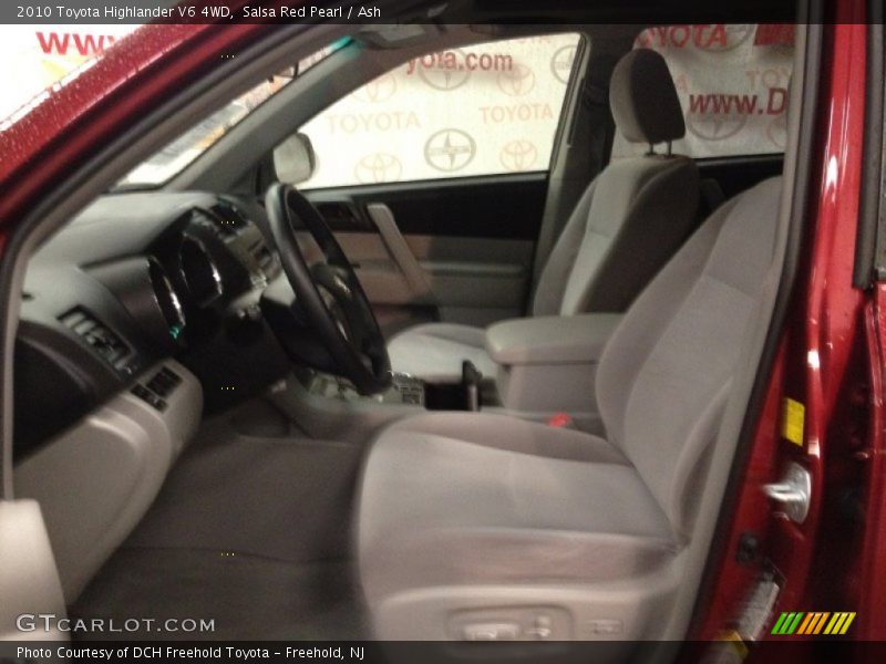 Salsa Red Pearl / Ash 2010 Toyota Highlander V6 4WD