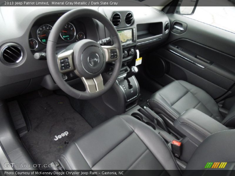 Dark Slate Gray Interior - 2013 Patriot Limited 