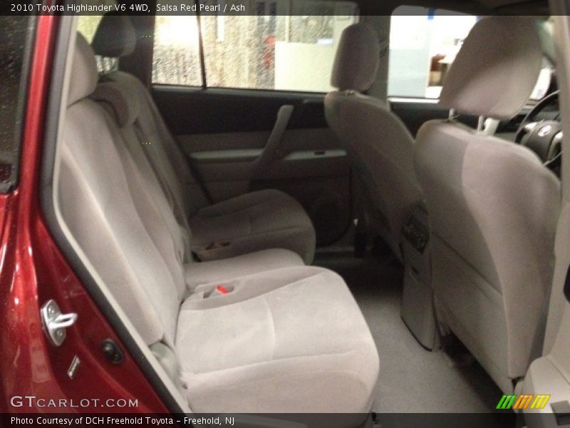 Salsa Red Pearl / Ash 2010 Toyota Highlander V6 4WD
