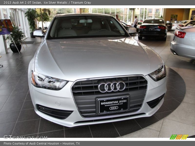 Ice Silver Metallic / Titanium Gray 2013 Audi A4 2.0T Sedan