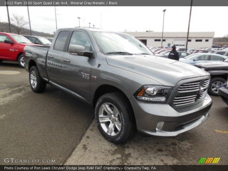 Front 3/4 View of 2013 1500 Sport Quad Cab 4x4