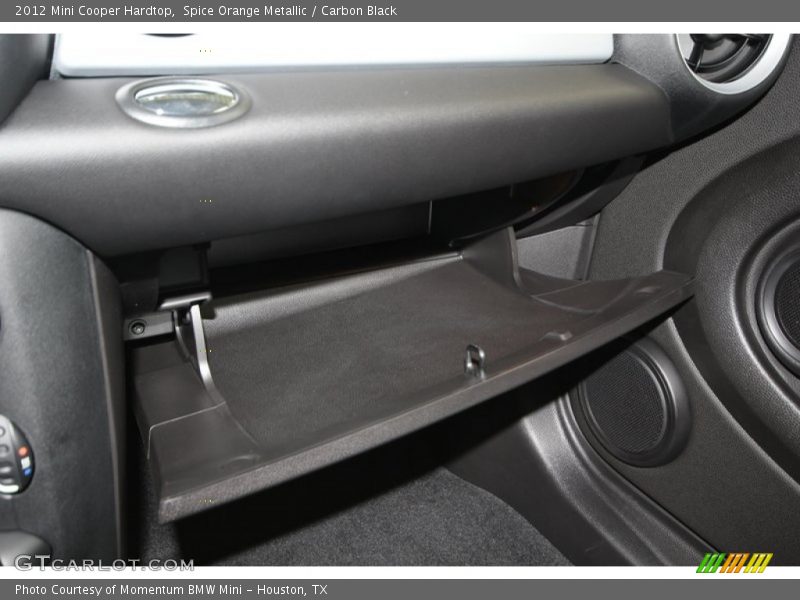 Spice Orange Metallic / Carbon Black 2012 Mini Cooper Hardtop