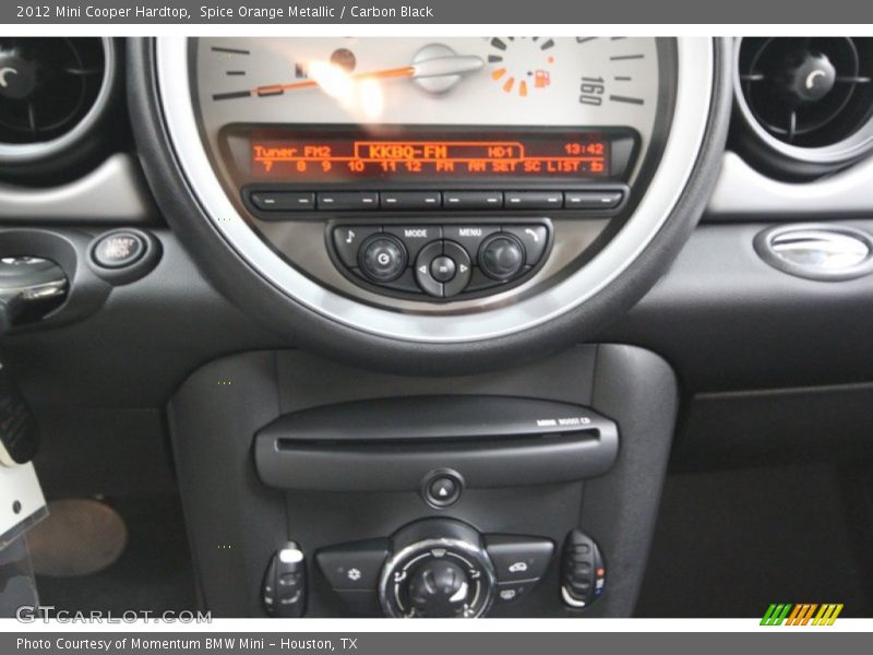 Spice Orange Metallic / Carbon Black 2012 Mini Cooper Hardtop