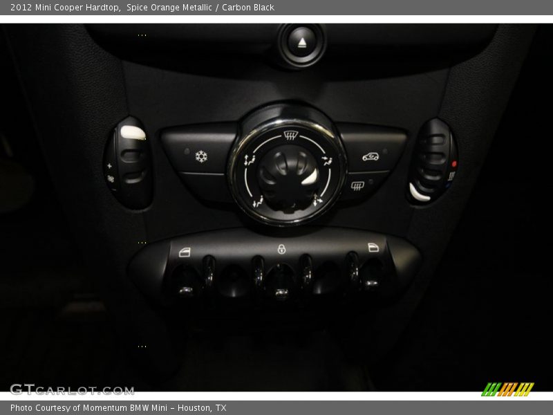 Spice Orange Metallic / Carbon Black 2012 Mini Cooper Hardtop