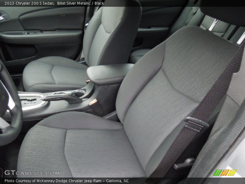 Billet Silver Metallic / Black 2013 Chrysler 200 S Sedan