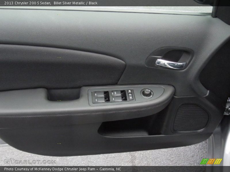 Billet Silver Metallic / Black 2013 Chrysler 200 S Sedan