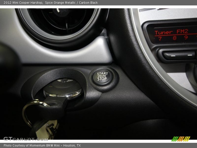 Spice Orange Metallic / Carbon Black 2012 Mini Cooper Hardtop
