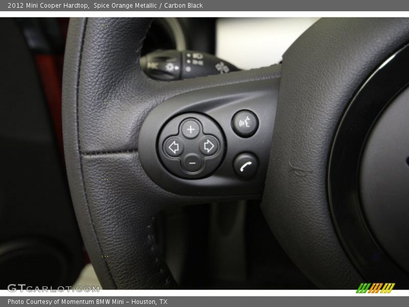 Spice Orange Metallic / Carbon Black 2012 Mini Cooper Hardtop