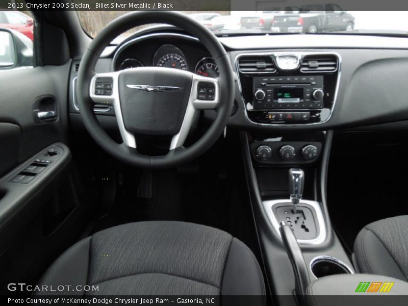 Billet Silver Metallic / Black 2013 Chrysler 200 S Sedan
