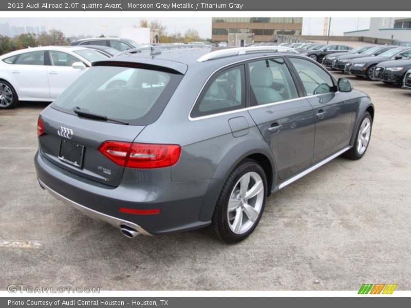 Monsoon Grey Metallic / Titanium Gray 2013 Audi Allroad 2.0T quattro Avant