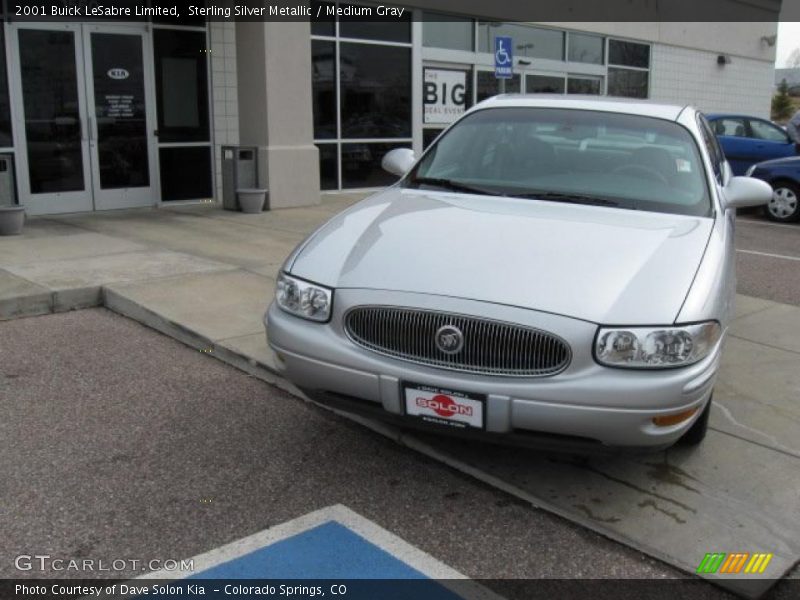 Sterling Silver Metallic / Medium Gray 2001 Buick LeSabre Limited