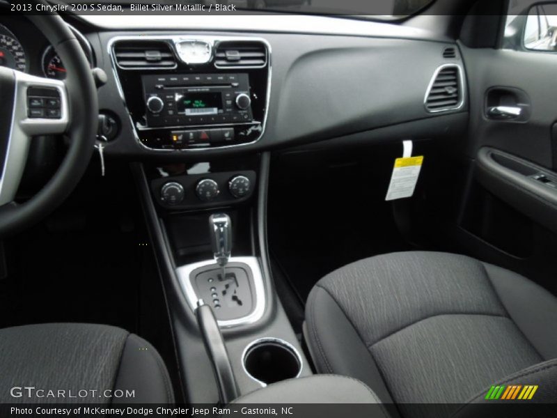 Billet Silver Metallic / Black 2013 Chrysler 200 S Sedan