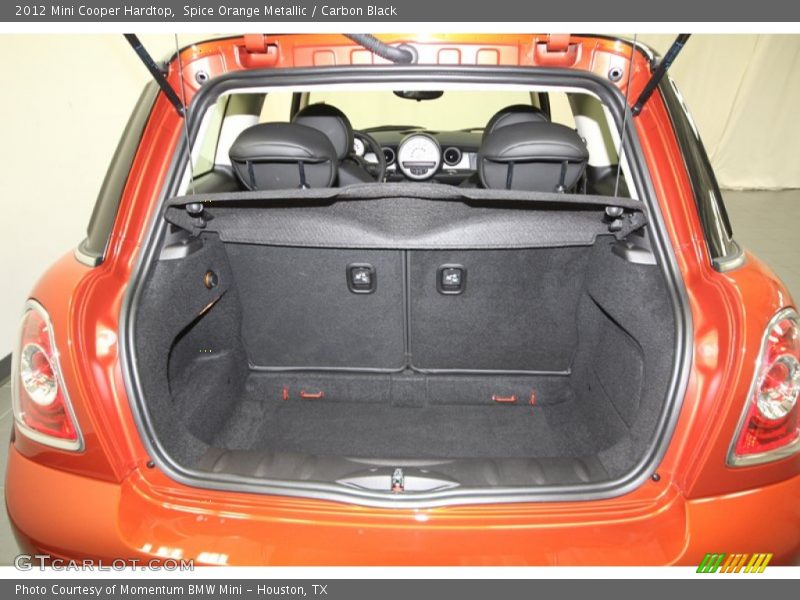 Spice Orange Metallic / Carbon Black 2012 Mini Cooper Hardtop