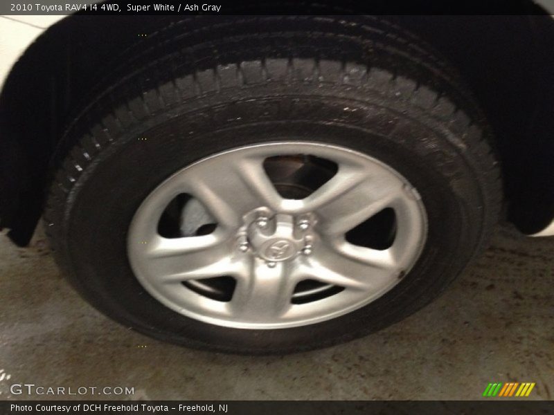Super White / Ash Gray 2010 Toyota RAV4 I4 4WD