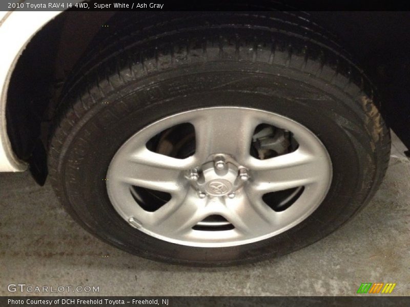 Super White / Ash Gray 2010 Toyota RAV4 I4 4WD