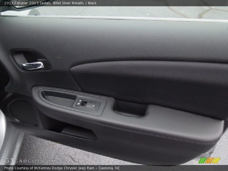 Billet Silver Metallic / Black 2013 Chrysler 200 S Sedan