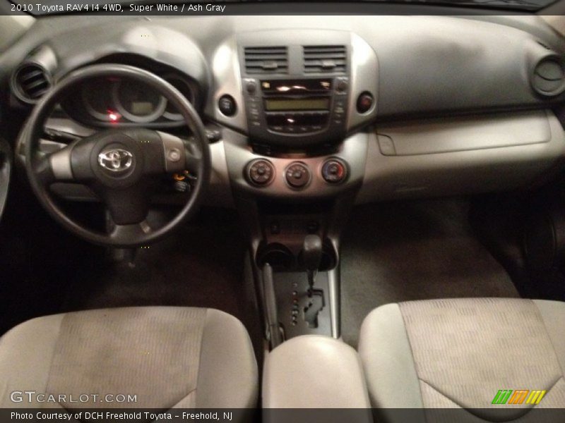 Super White / Ash Gray 2010 Toyota RAV4 I4 4WD