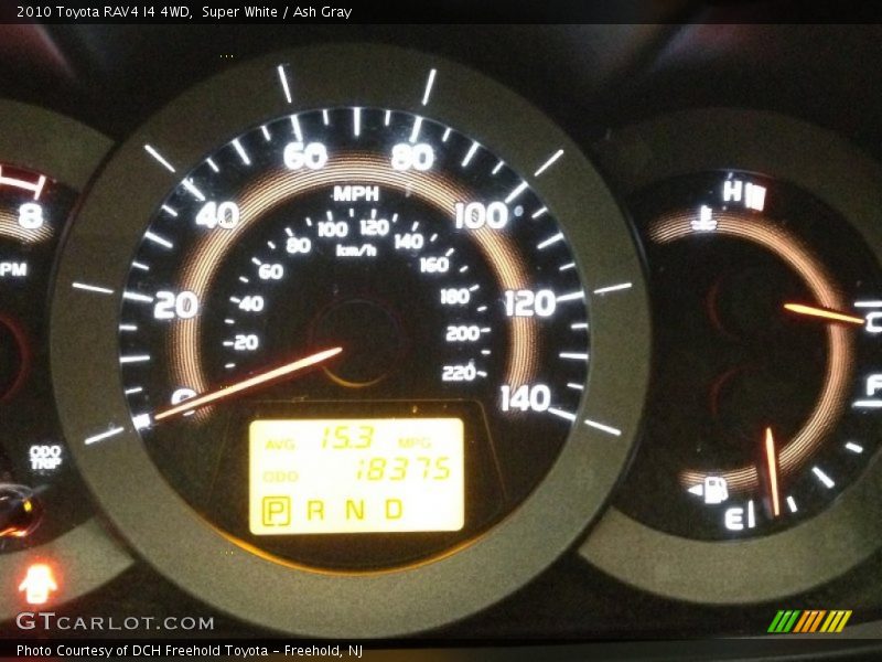 Super White / Ash Gray 2010 Toyota RAV4 I4 4WD