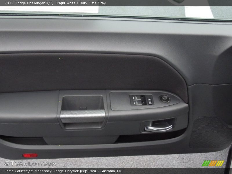 Bright White / Dark Slate Gray 2013 Dodge Challenger R/T