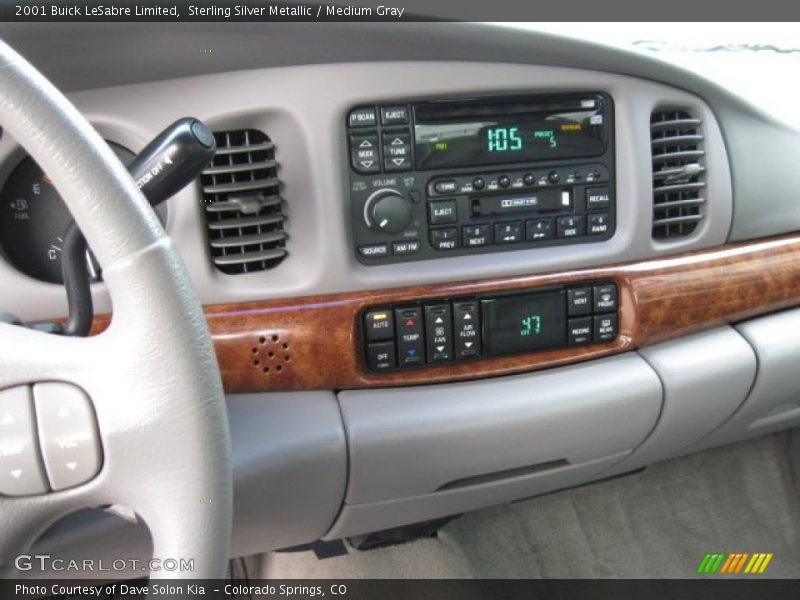 Sterling Silver Metallic / Medium Gray 2001 Buick LeSabre Limited