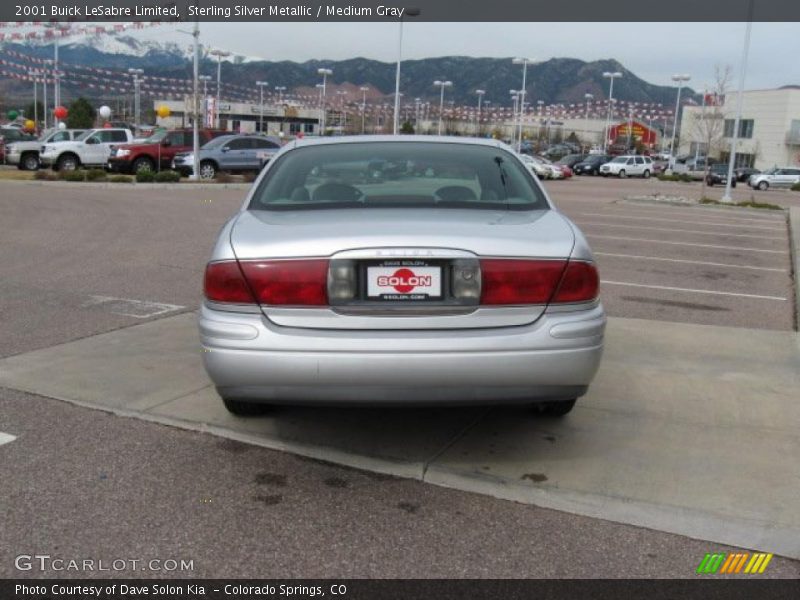 Sterling Silver Metallic / Medium Gray 2001 Buick LeSabre Limited