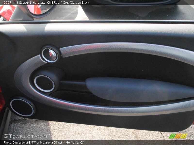 Chili Red / Grey/Carbon Black 2007 Mini Cooper S Hardtop