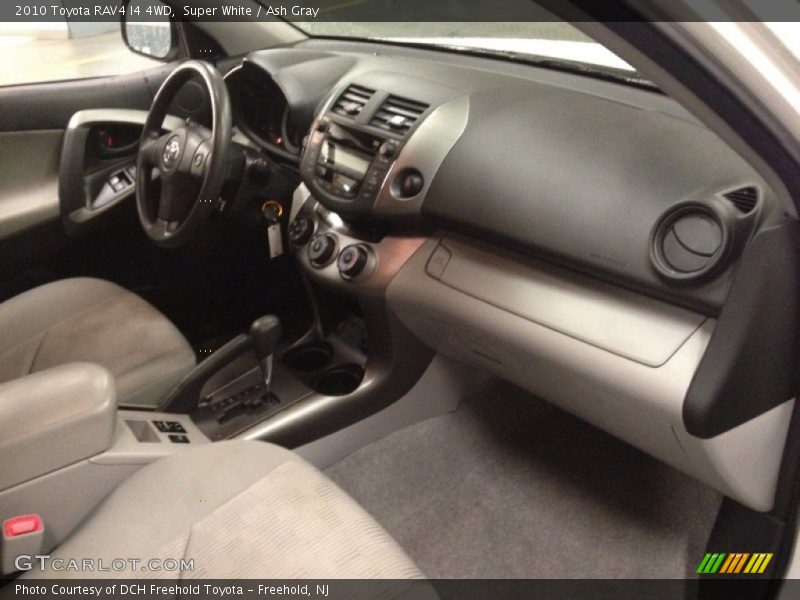 Super White / Ash Gray 2010 Toyota RAV4 I4 4WD