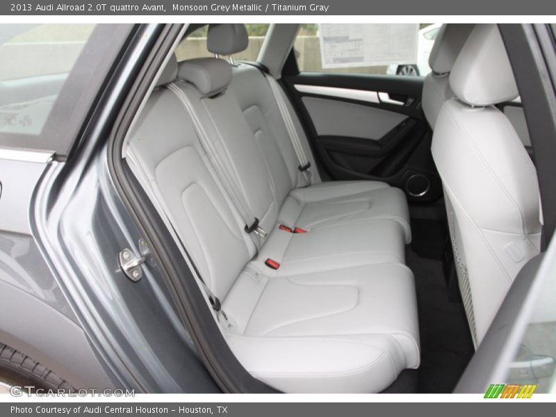 Rear Seat of 2013 Allroad 2.0T quattro Avant