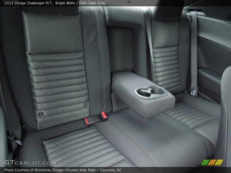 Bright White / Dark Slate Gray 2013 Dodge Challenger R/T