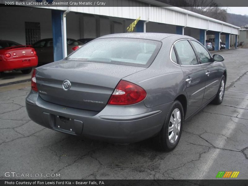 Steelmist Gray Metallic / Gray 2005 Buick LaCrosse CX