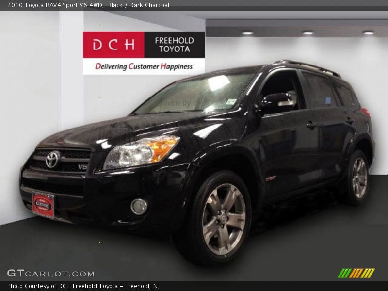 Black / Dark Charcoal 2010 Toyota RAV4 Sport V6 4WD