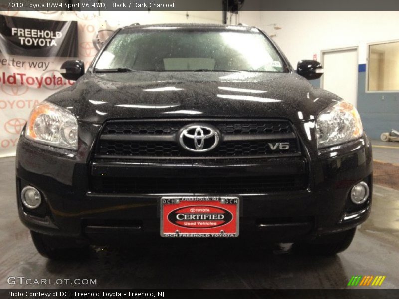 Black / Dark Charcoal 2010 Toyota RAV4 Sport V6 4WD