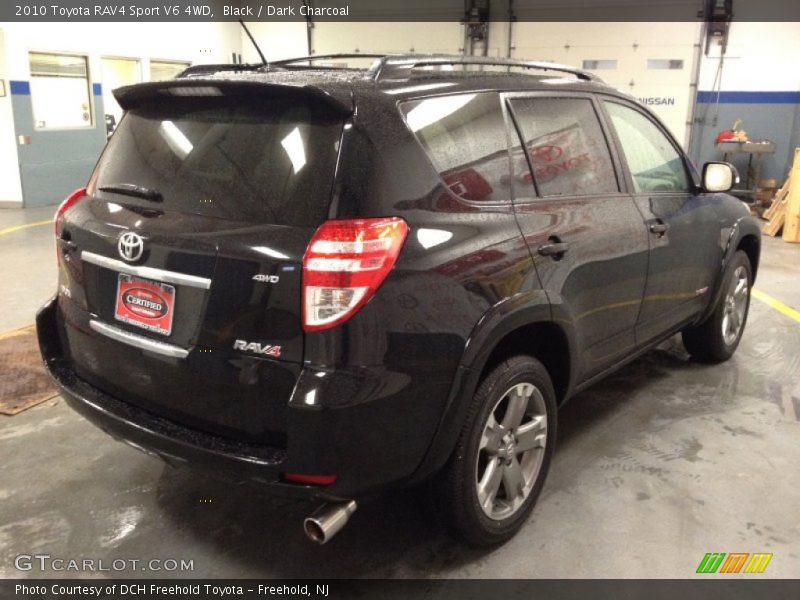 Black / Dark Charcoal 2010 Toyota RAV4 Sport V6 4WD