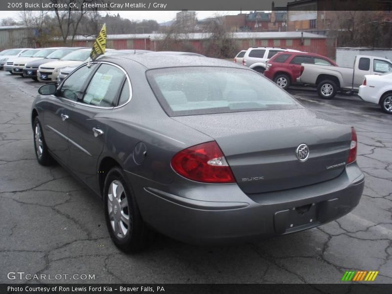 Steelmist Gray Metallic / Gray 2005 Buick LaCrosse CX