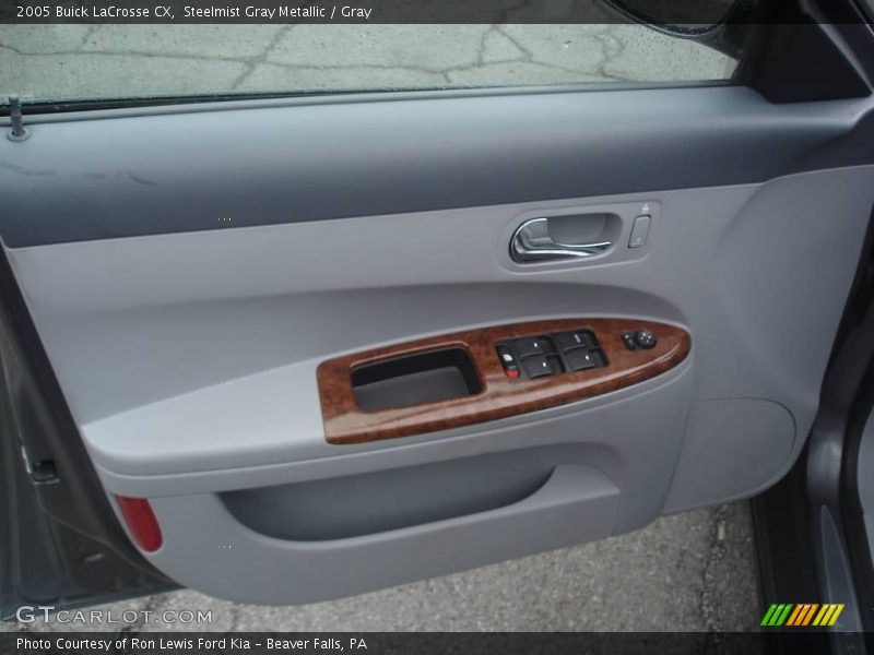 Steelmist Gray Metallic / Gray 2005 Buick LaCrosse CX