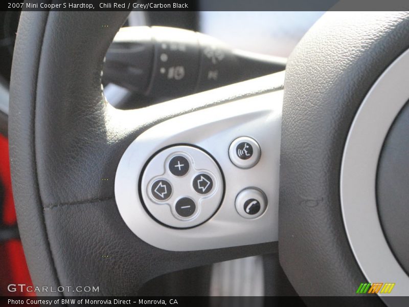 Chili Red / Grey/Carbon Black 2007 Mini Cooper S Hardtop